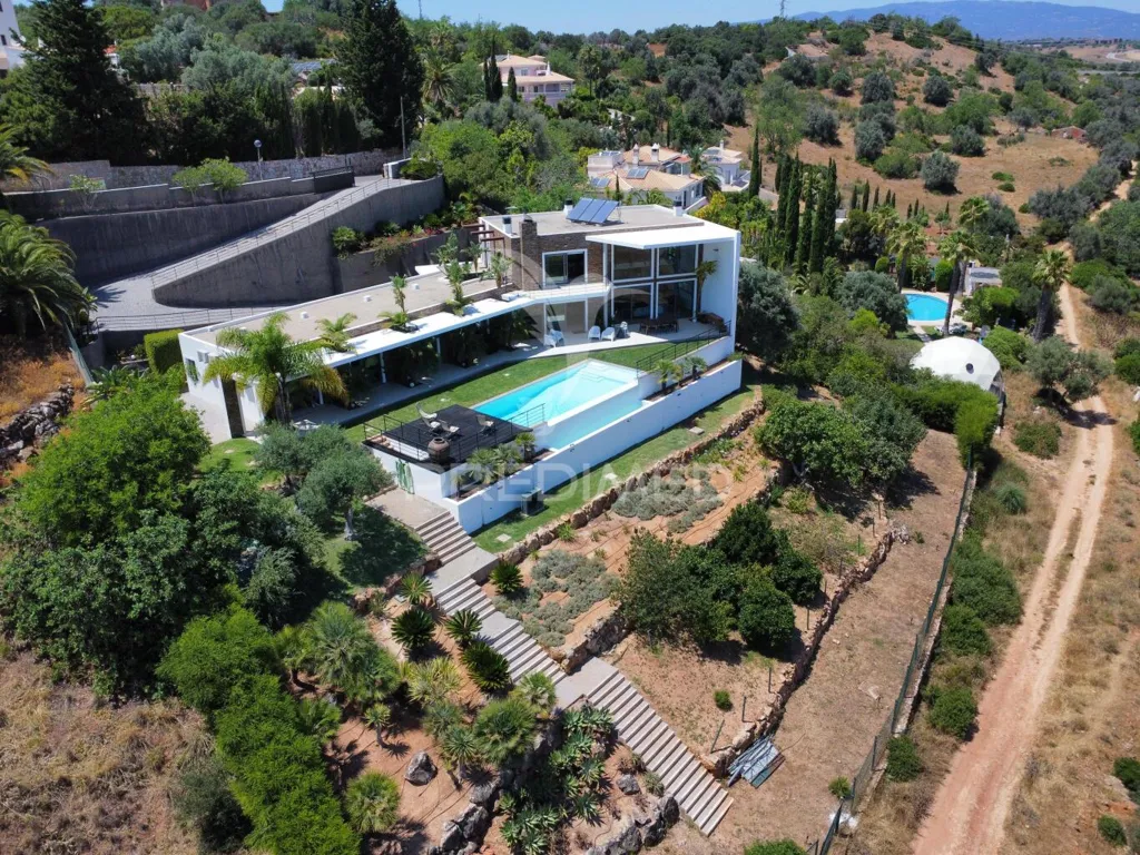 Vue aérienne - Luxury Villa with Infinity Pool in Belmonte