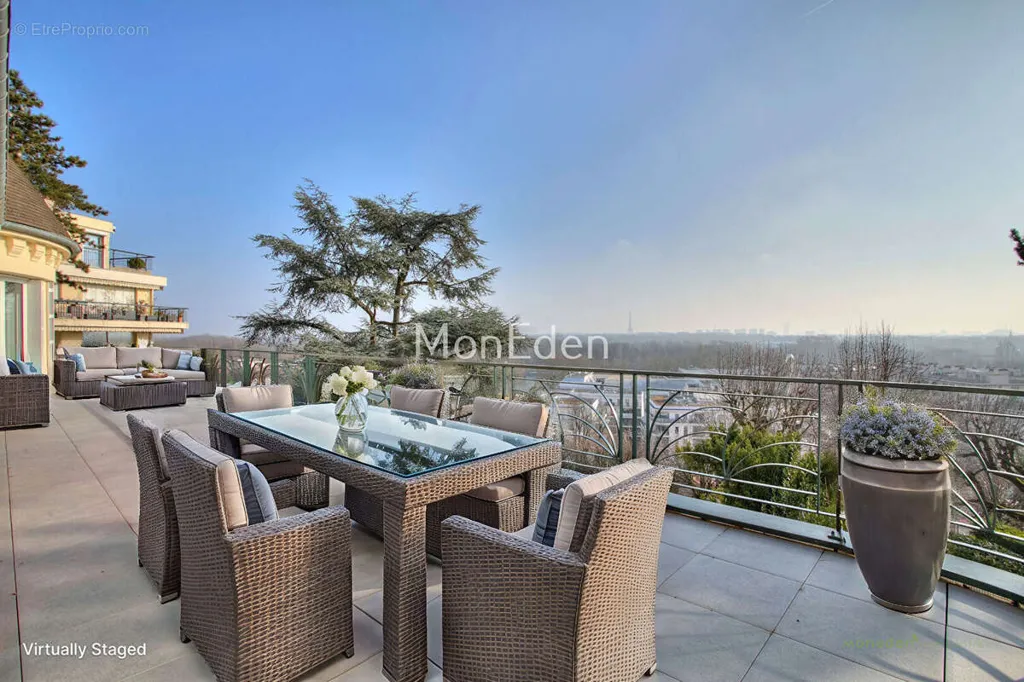 Terrass - Villa with Eiffel View in St Cloud