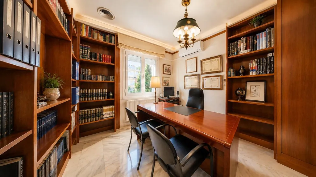Bureau - Luxury Chalet with Pool in El Serrallo, Granada
