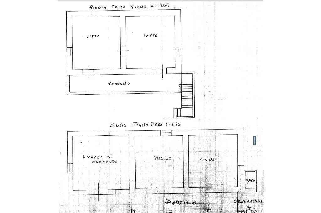 Plan - Independent House with Private Garden in Cervaro