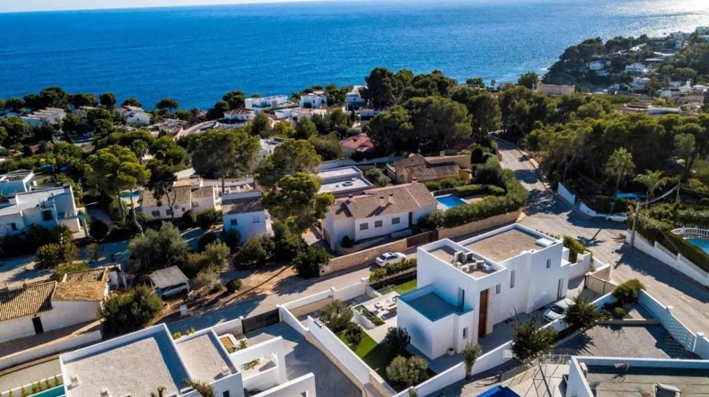 Õhuvaade - Chalet with Pool and Terrace in Benissa