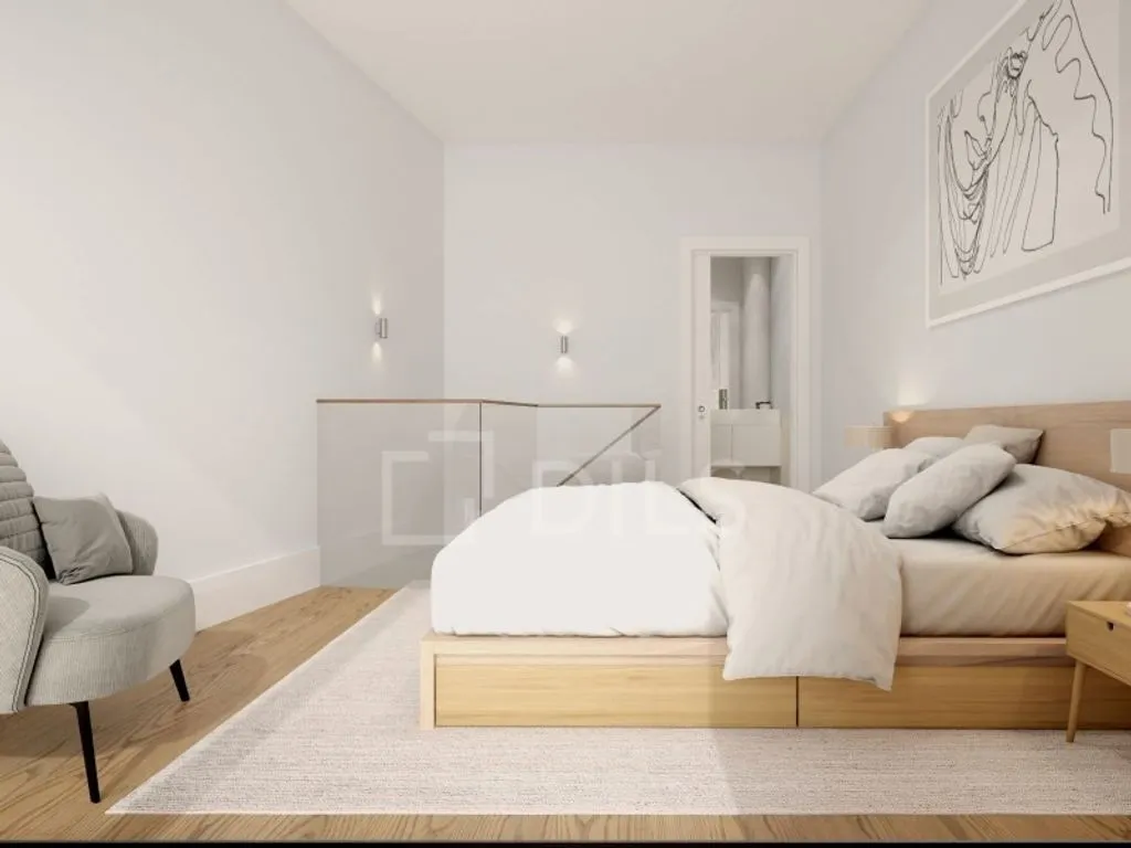 Bedrooms - 1 Bedroom Loft with River Views in Vila Nova de Gaia