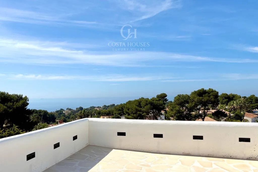 Terrasse - Modern Villa with Sea View in Jávea