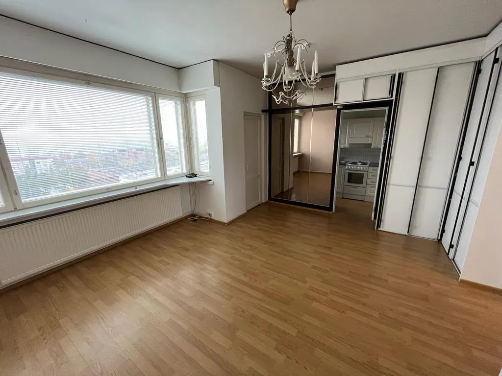 Salón - Apartment with Balcony in Lahti Centre