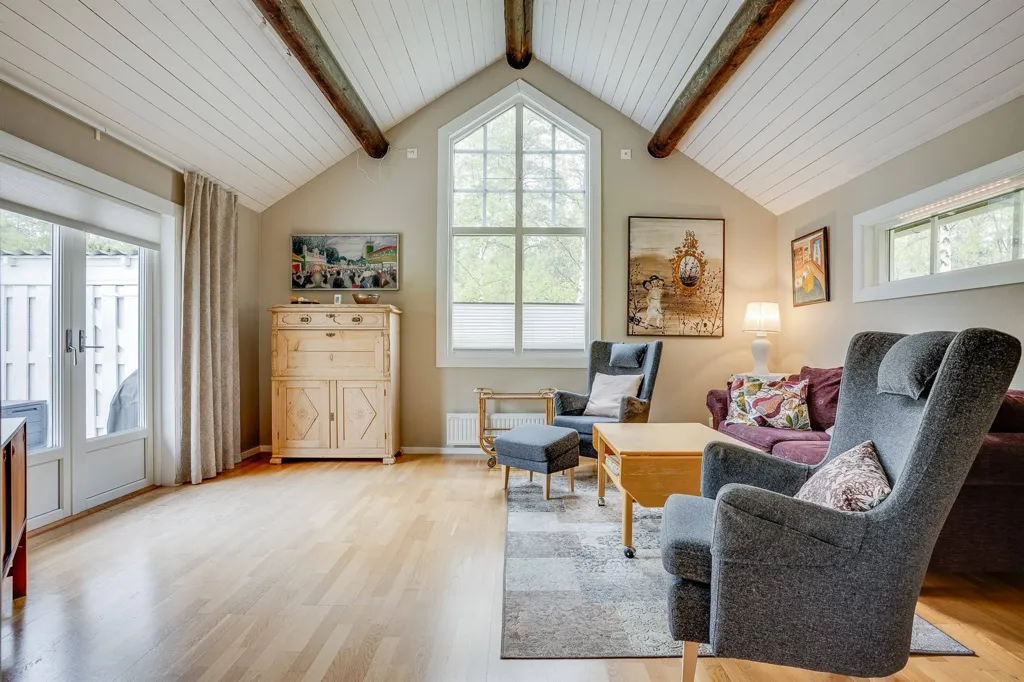 Soggiorno - Charming Bungalow with Garden near Umeå
