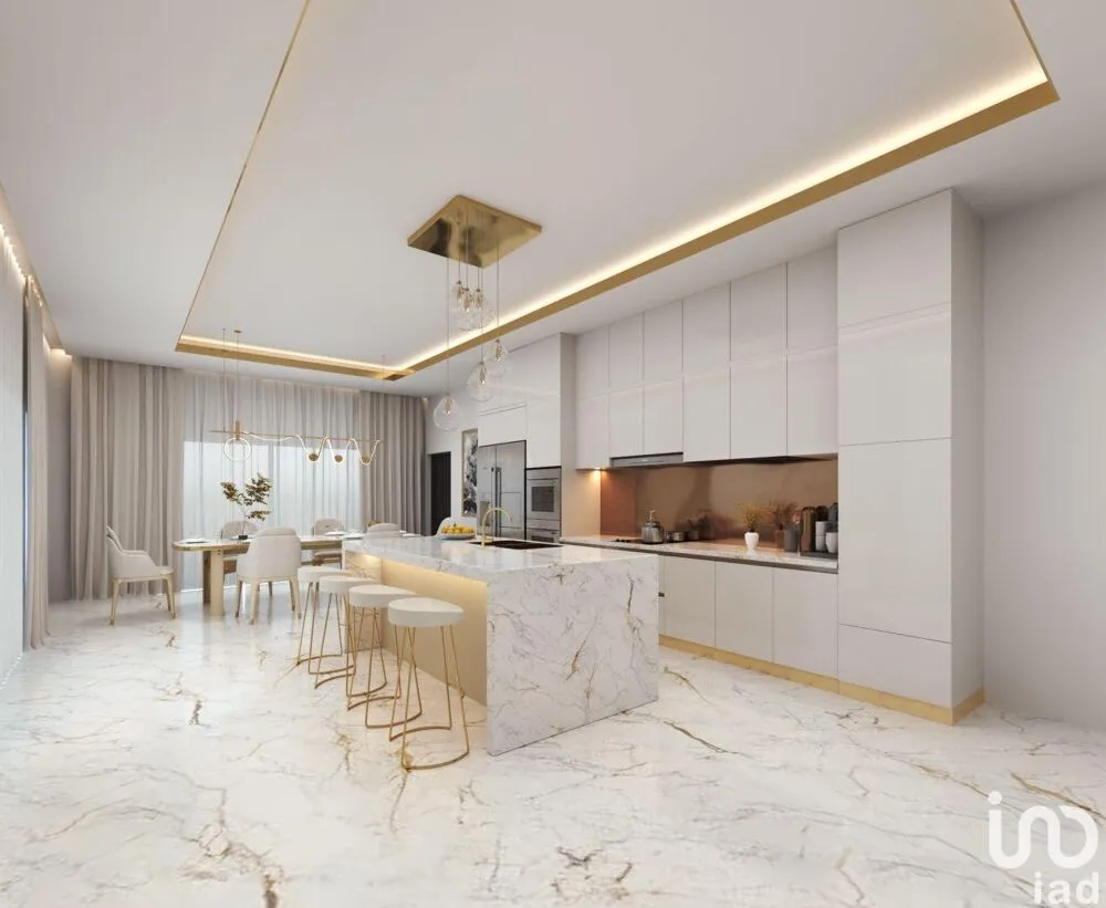 Cucina - Contemporary Villa with Pool in Plascassier