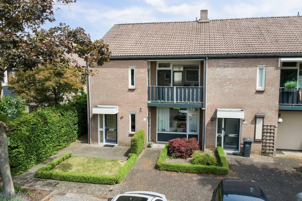 Vue aérienne - Spacious Apartment with South-Facing Balcony in Baarlo