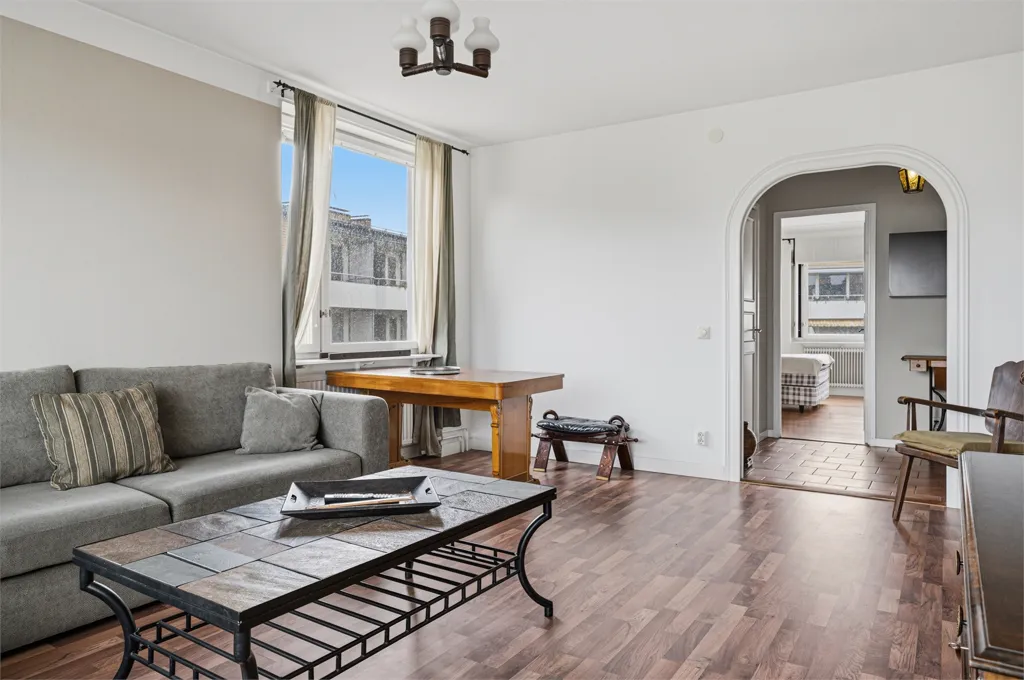 Séjour - Apartment with Balcony in Uppsala's Tunabackar