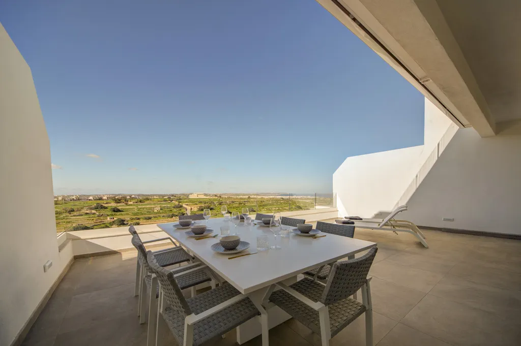 Terrasse - Appartement 3 chambres à Gharghur