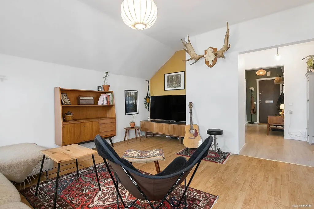 Séjour - Charming Apartment with Terrace in Örebro