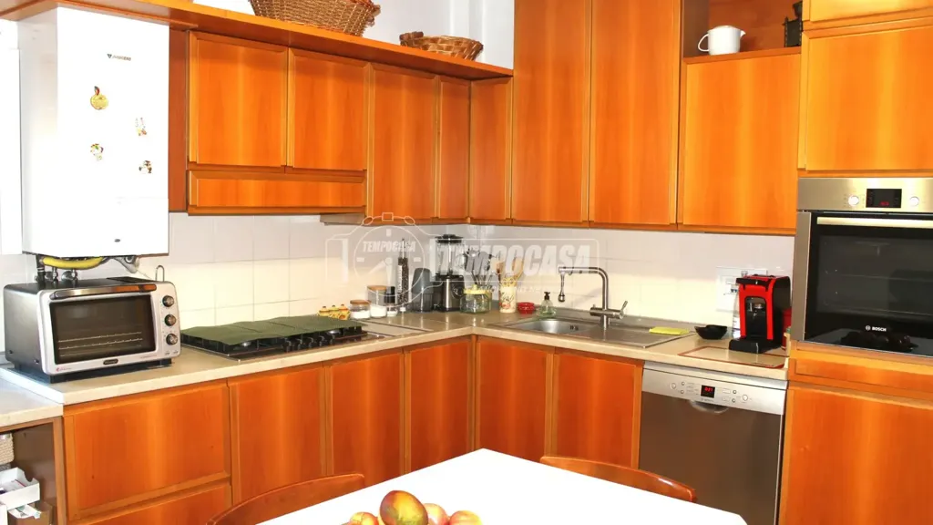 Köök - Panoramic Penthouse with Balcony in Reggio Calabria