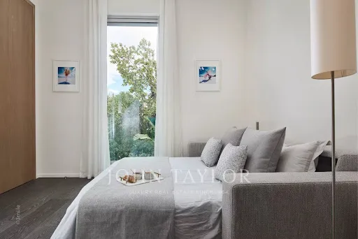 Chambres - Villa Contemporaine avec Vue Panoramique à Antibes