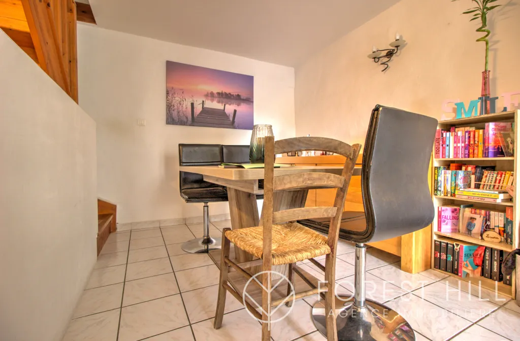 Dining Room - Village House with Parking in Céret