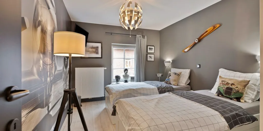 Bedrooms - Characterful Flat with Impressive Interior in Oud-Rekem