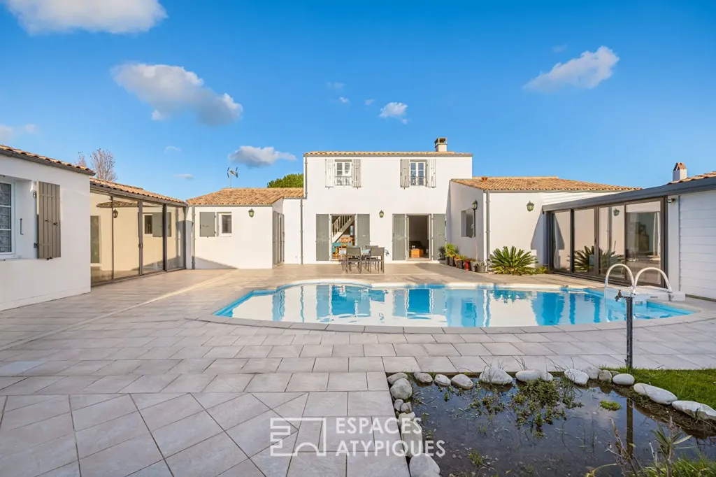 Bassein - Villa with Sea View and Pool in Saint-Denis d'Oléron