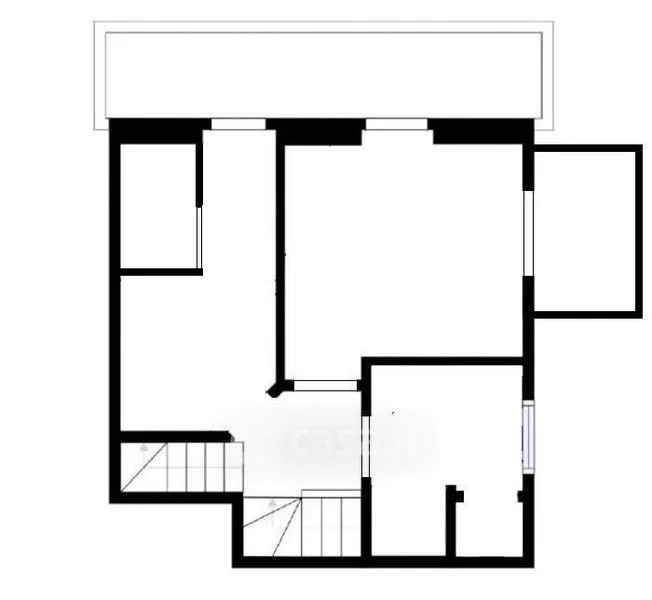 Floor Plan - Ground Floor Apartment with Garden in Brugnera