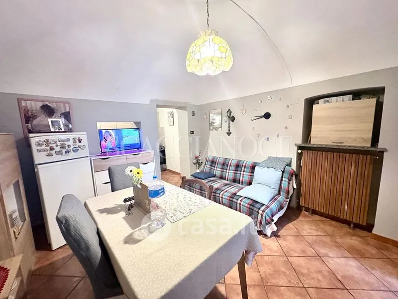 Salle à manger - Terraced House with Balcony in Occhieppo Inferiore