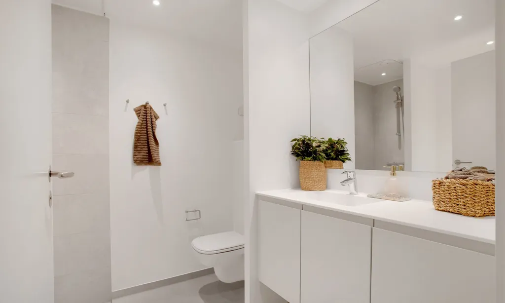 Salles de bain - 2-Bedroom Flat with Elevator in Ørestad