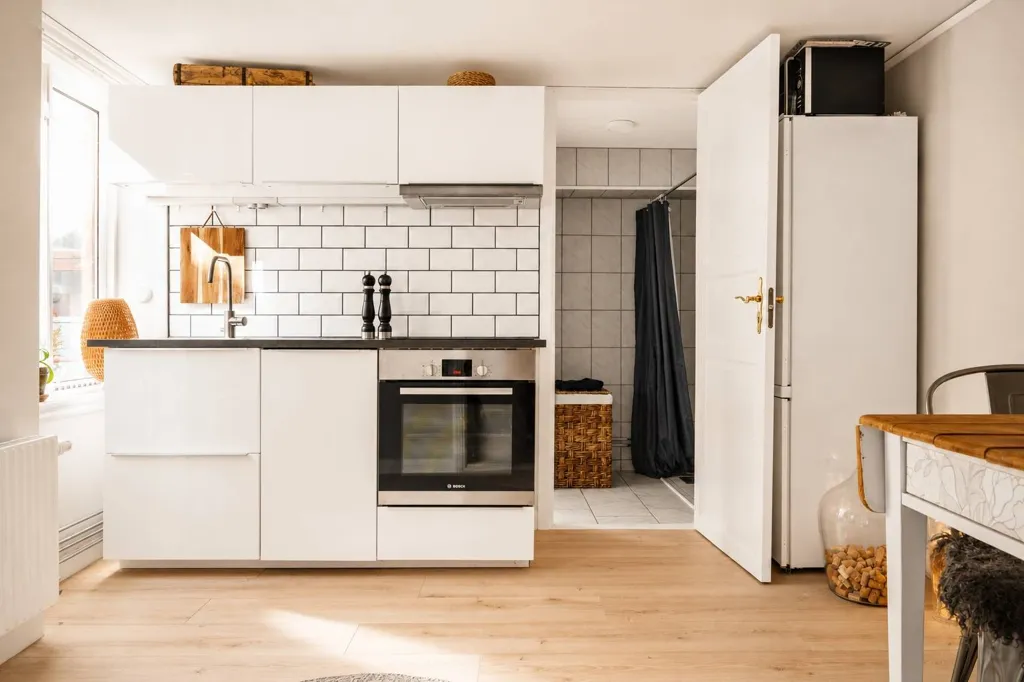 Cucina - Charming Townhouse with Garden in Helsingborg
