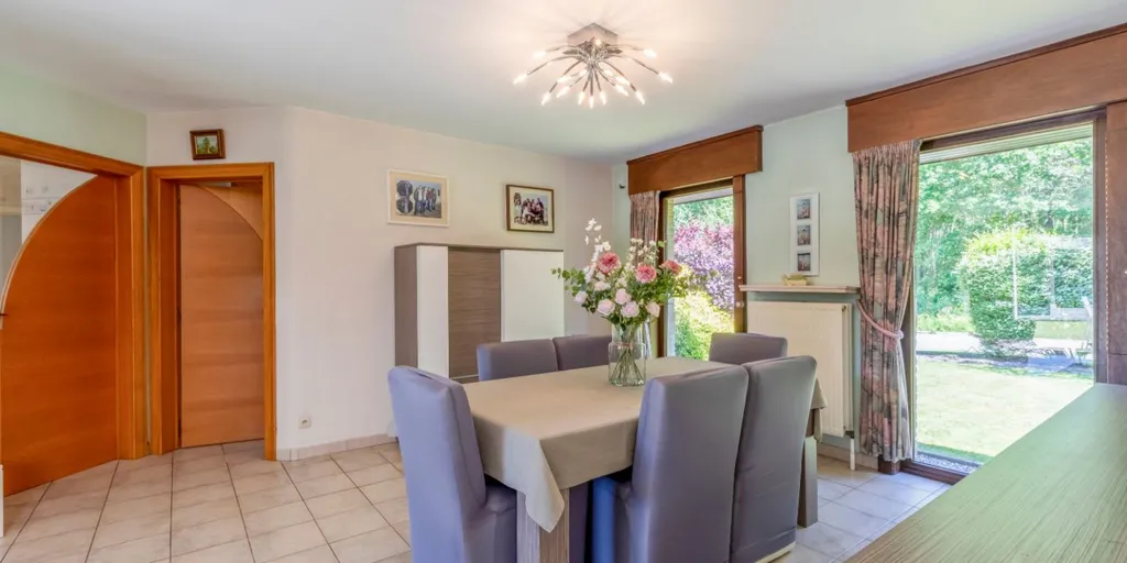 Salle à manger - Villa Rénovée avec Jardin à Merelbeke