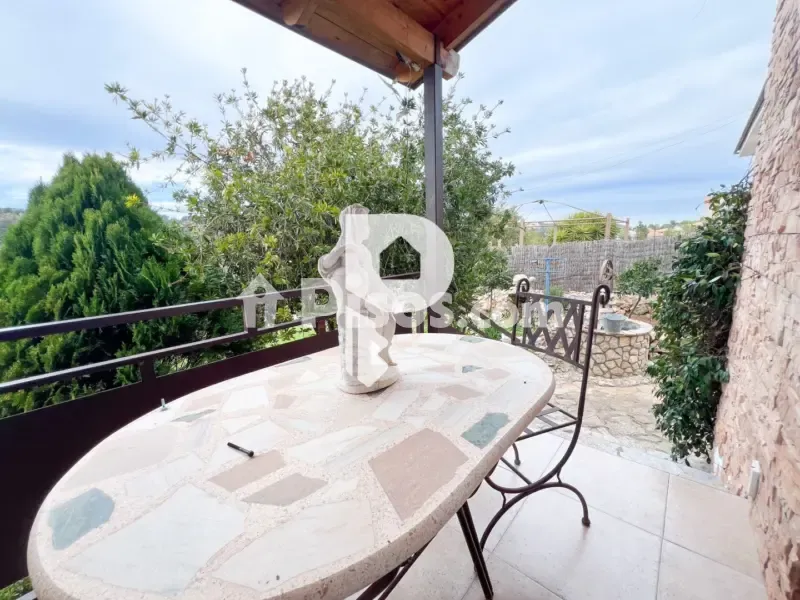 Terrasse - Chalet with Jacuzzi in Vallirana
