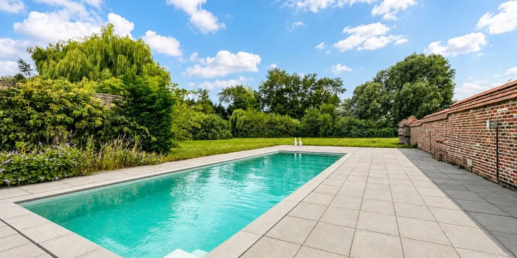 Bassein - Villa-Landhuis with Pool in Waardamme