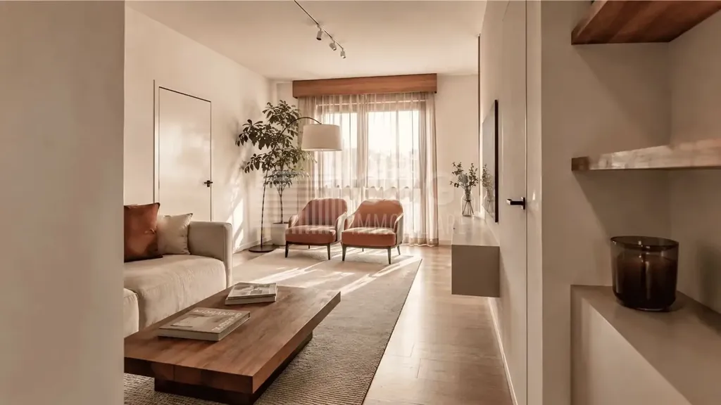 Séjour - Apartment with Terrace in Pedagna, Imola