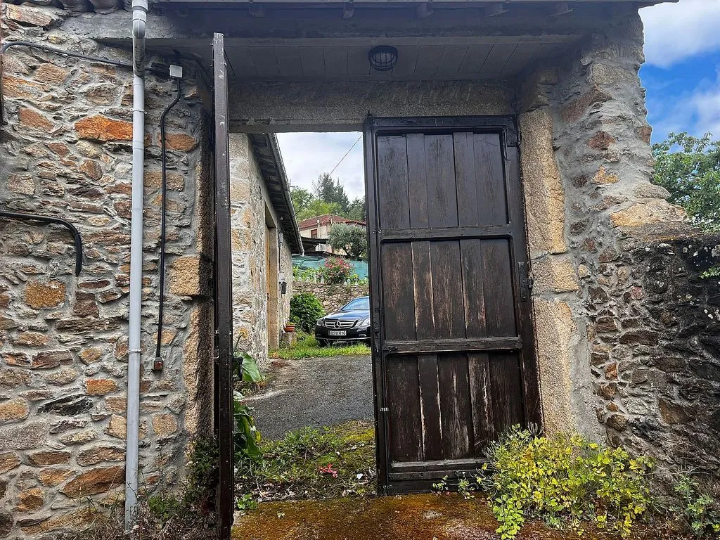 Jardin - Chalet with Pool and Terrace in Pantón