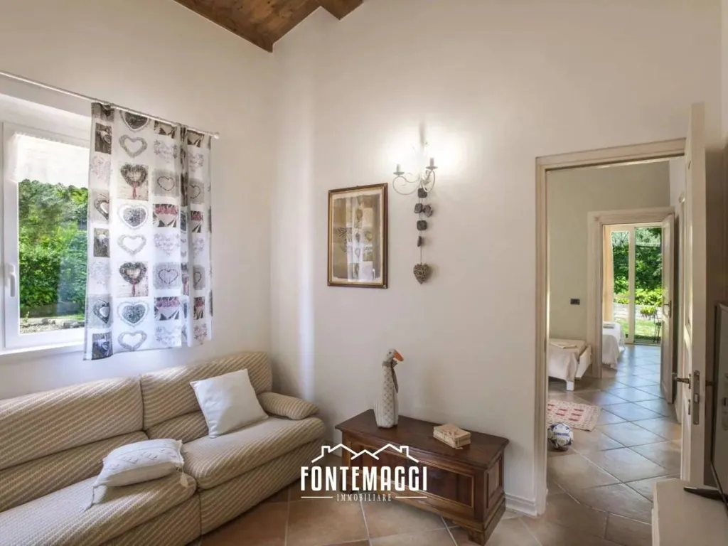 Séjour - Villa with Sea View in San Costanzo