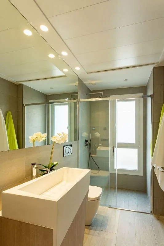 Salles de bain - Apartment with Pool in La Finca Golf, Algorfa
