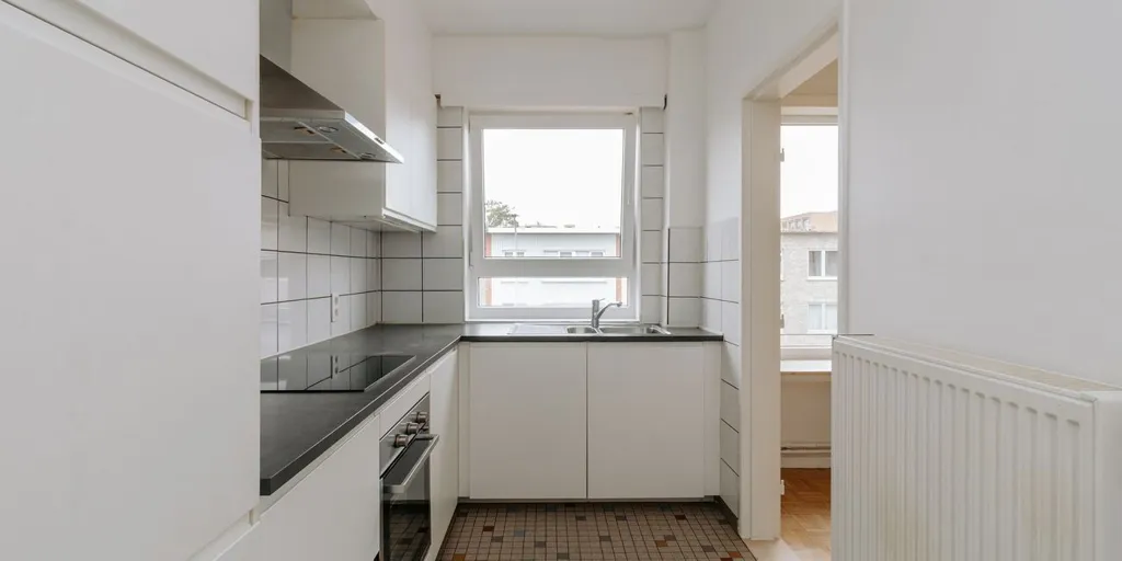 Cuisine - Appartement avec Terrasse dans l'Oosterveldwijk à Wilrijk