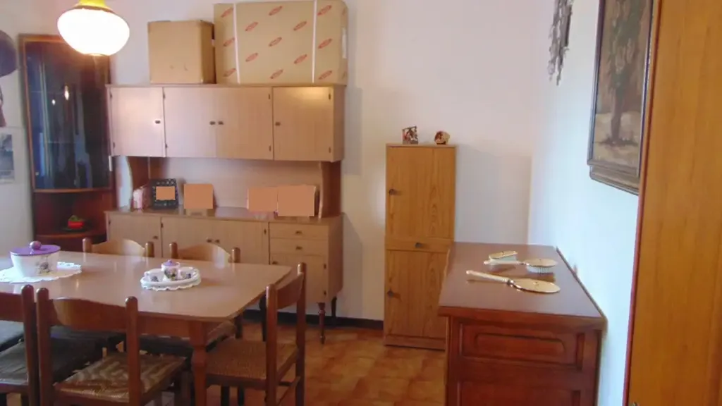Söögituba - Apartment with Large Terrace in Papozze