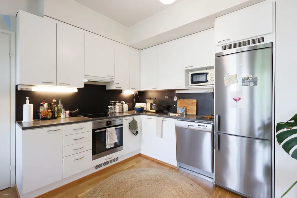 Cuisine - Modernised Apartment with River View in Turku