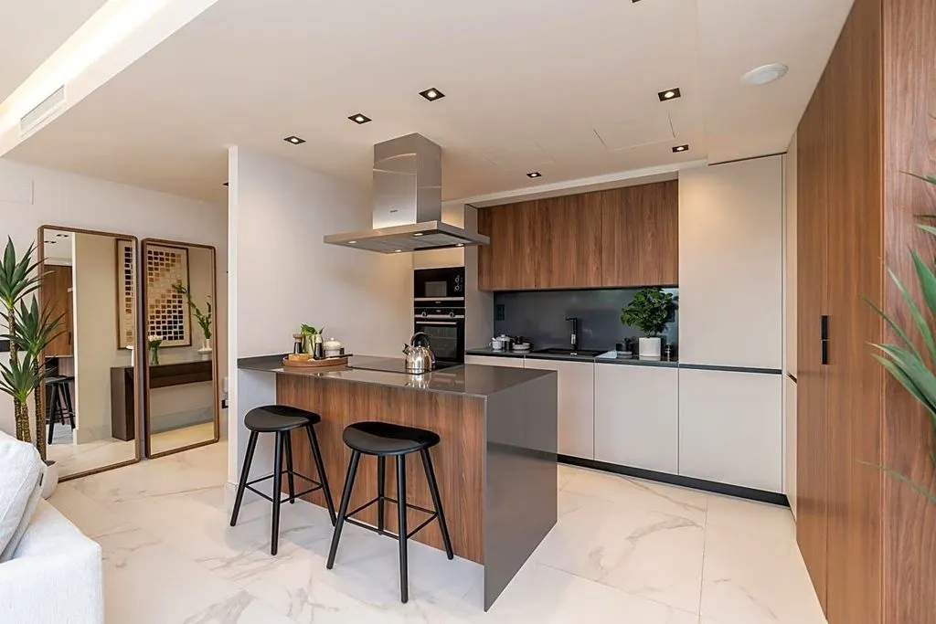 Köök - Luxury Flat with Pool in Marbella