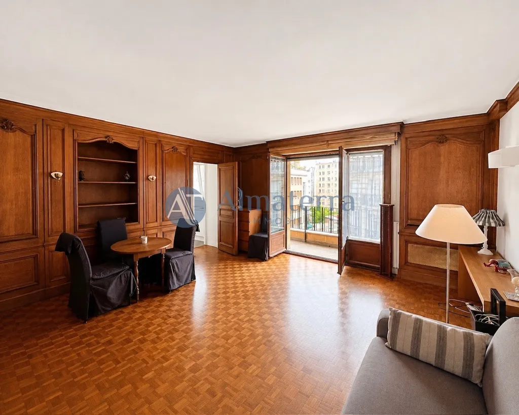 Séjour - Appartement avec Balcon au Village d'Auteuil