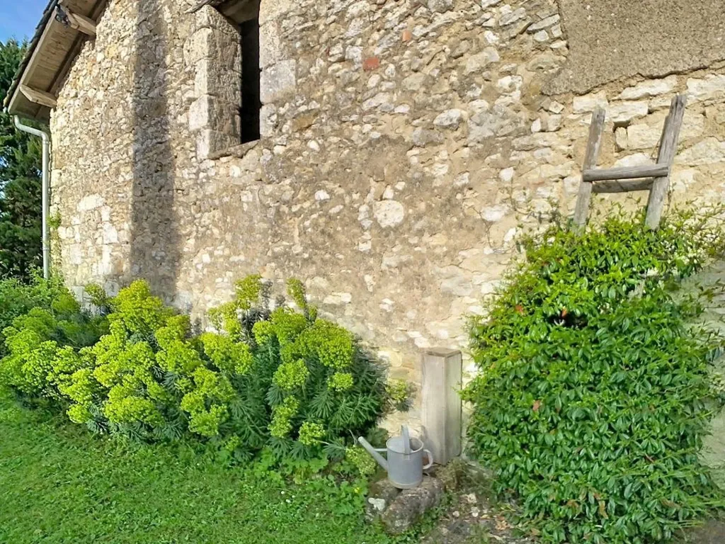 Extérieur - Maison en Pierre avec Grange à Ordan-Larroque