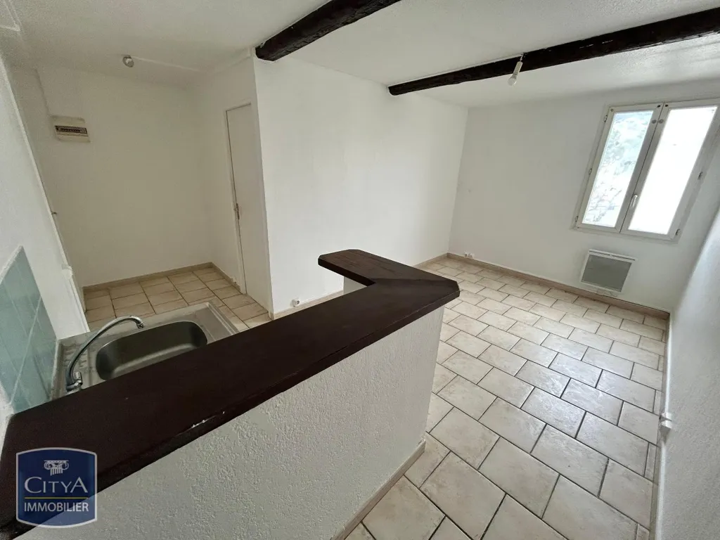 Köök - Studio with Private Nook in St Jean du Var