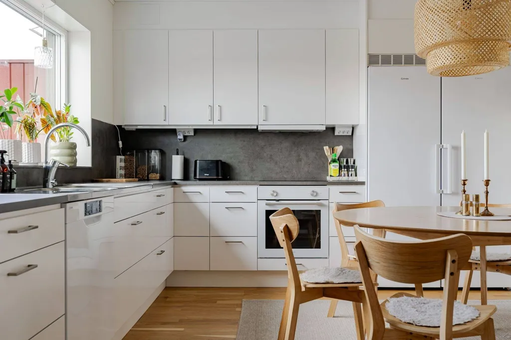 Salle à manger - Modern Flat with South-Facing Terrace in Vimmerby