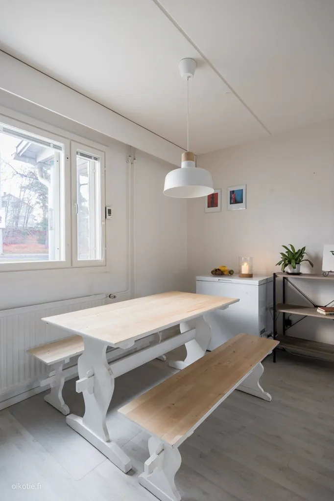 Salle à manger - Accessible Flat with Glazed Terrace in Lahti