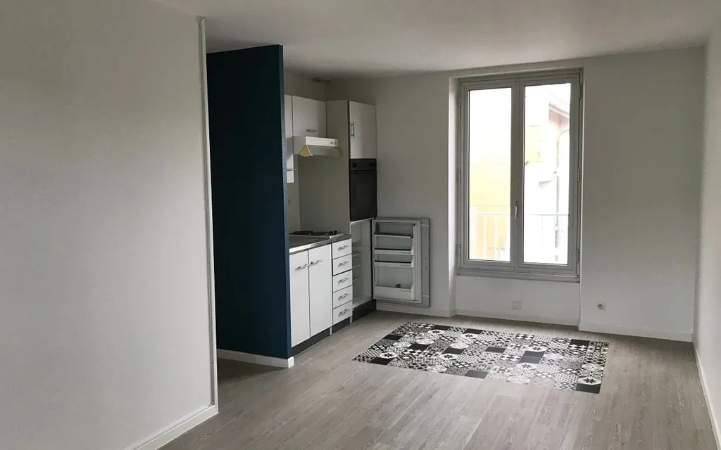 Cucina - Bright T2 Apartment with Balcony in Saint-Marcellin