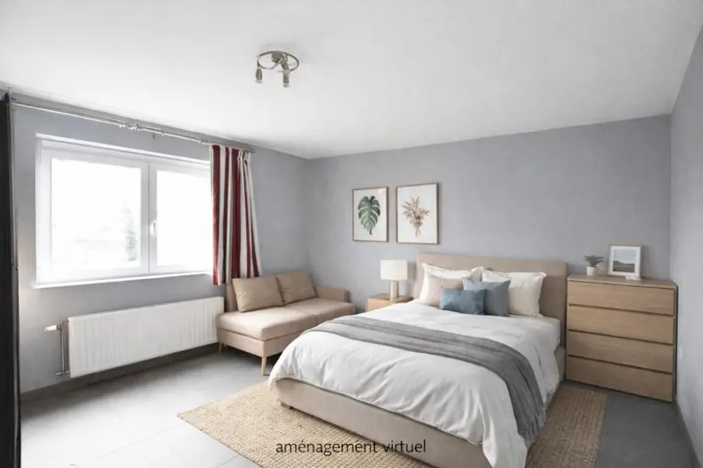 Camere da letto - Modern Apartment with Balcony in Tubize