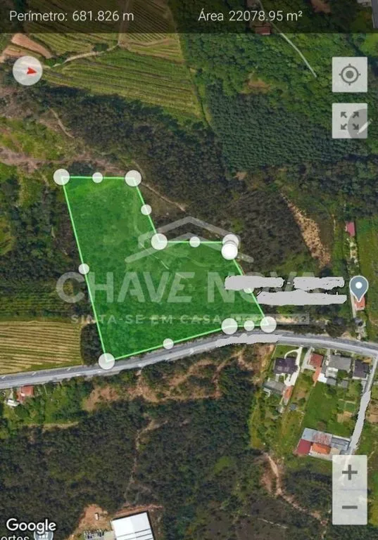 Vue aérienne - Building Land with Industrial Viability in Gondomar