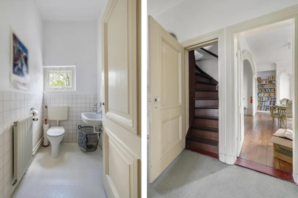 Hallway - Monumental Villa with Historical Charm in Breda