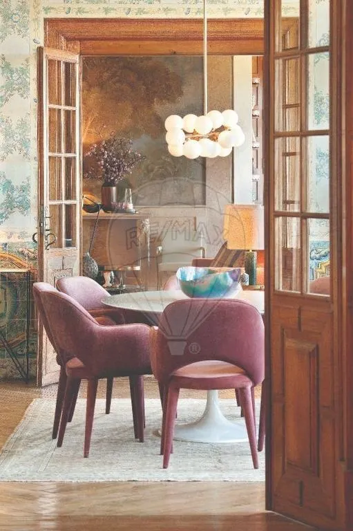 Salle à manger - Palatial Villa by Raul Lino in Sintra