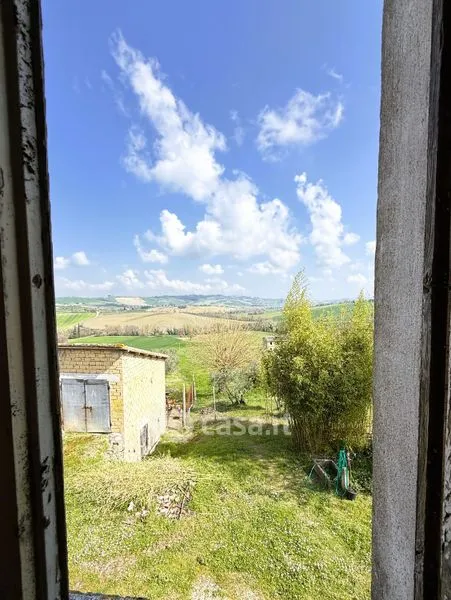 Terrace - Rustic Farmhouse with Garden in Loro Piceno