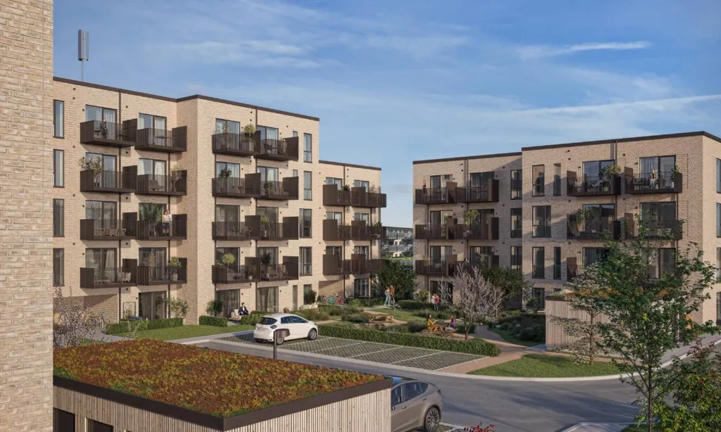 Extérieur - 3-Bed Apartment with Private Terrace in Aalborg SØ