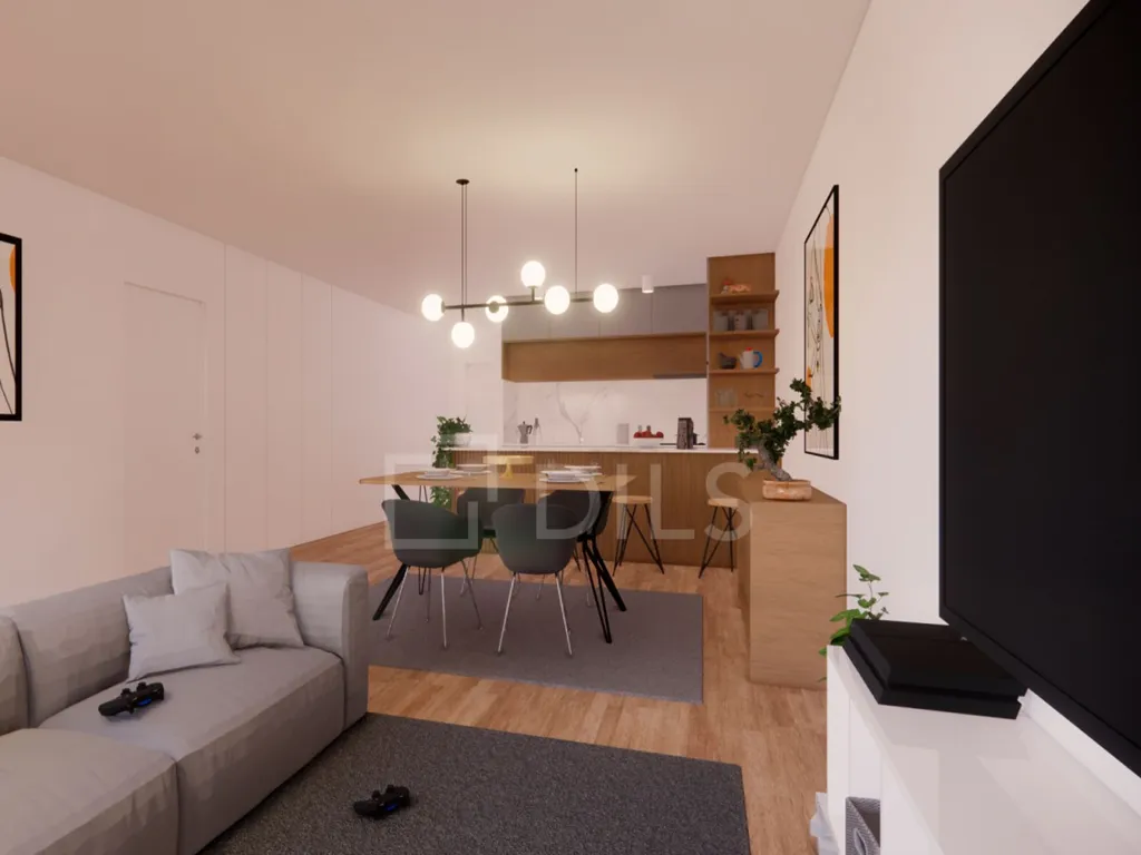 T2 Apartment with Balcony in Matosinhos Centre