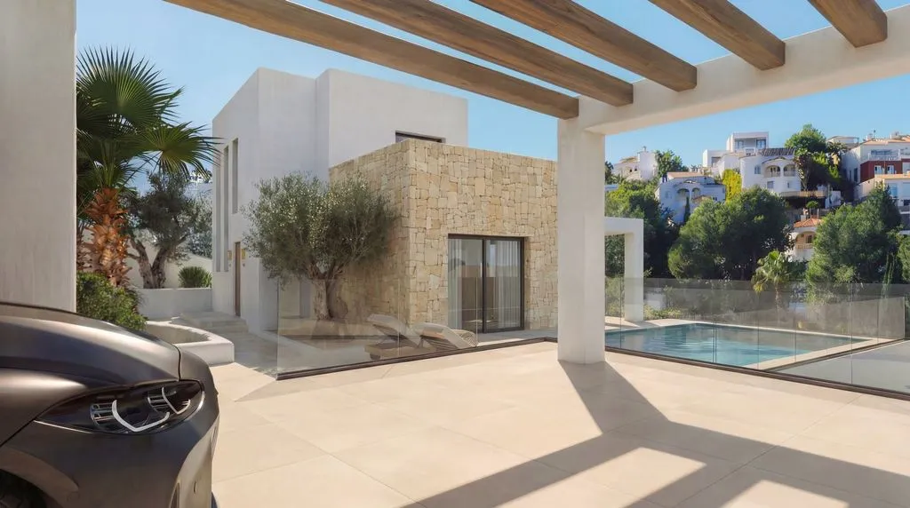 Pool - Luxury Villa with Sea View in Pedreguer