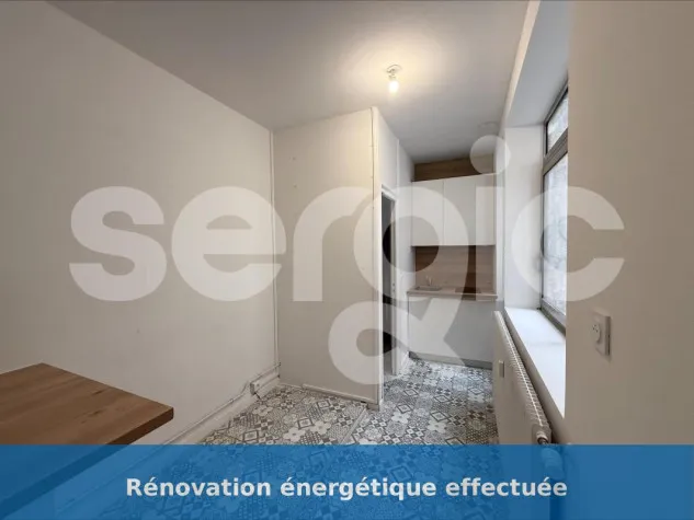 Séjour - Studio Rénové avec Terrasse à Lille Secteur Liberté