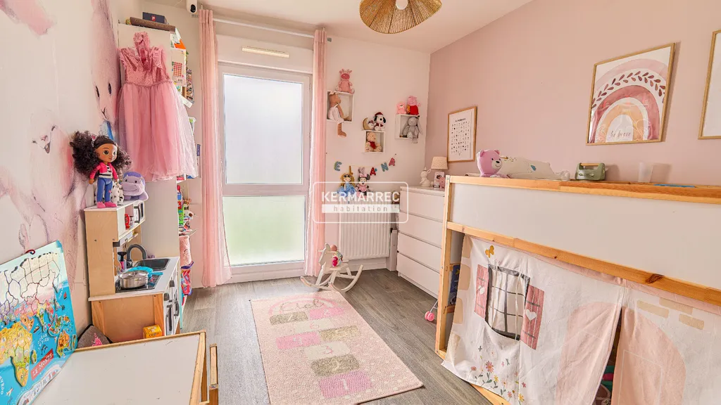 Chambres - Appartement T4 en Rez-de-Jardin avec Jardin à Kermarrec